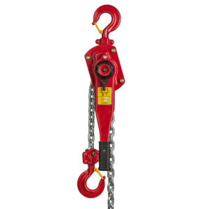 DELTA RED - Premium rateltakel - 1,6 ton - met 3 meter hijshoogte
